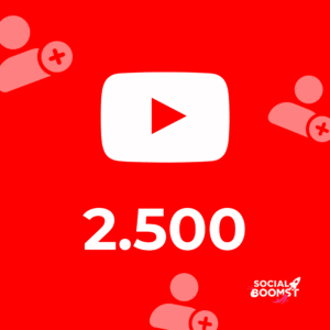 2500 Inscritos Youtube